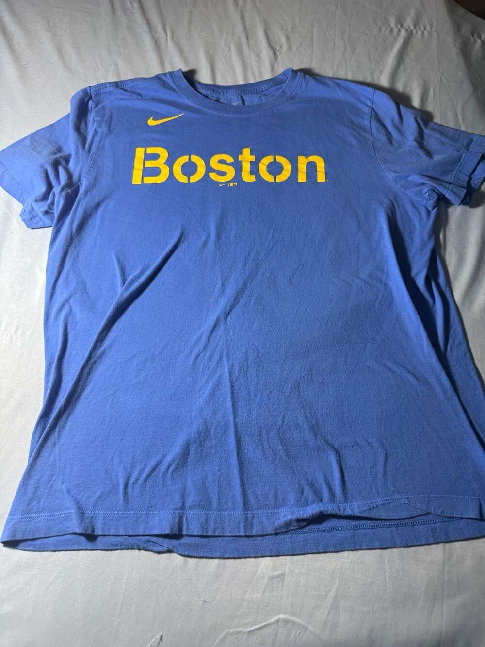 Nike Boston Red Sox City Connect Wordmark T-Shirt